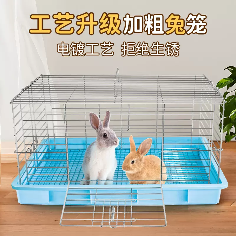兔笼兔子笼养专用笼子家用室内大号防喷尿荷兰猪自动清粪用品大全