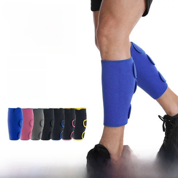 Mastar sports calf protection new diving material breathable Velcro adjustable fitness leg protection running protection Shin