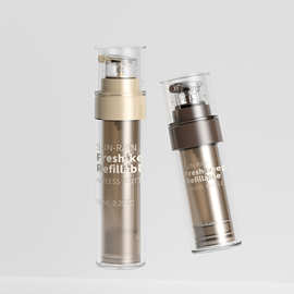 晟祺直供 新品30ml保鲜瓶真空瓶替换水乳面霜瓶替换装真空精华瓶