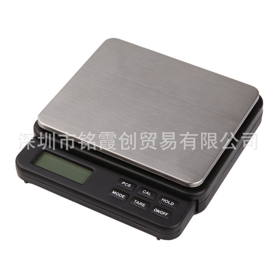 I3000 电子秤 珠宝称 黄金秤 电子厨房秤  0.01G 1000G 带托盘
