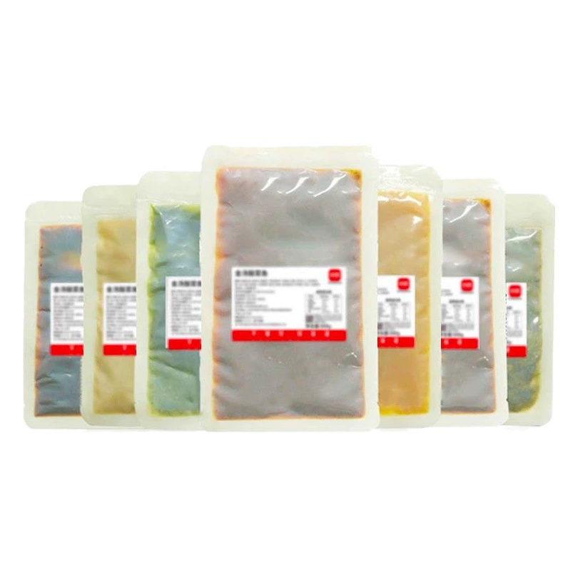 Соус для хот-пота Jiaoqi, 500 г, соус из зеленого перца, для кейтеринга и самообслуживания, соус чили, соус из свежих грибов и перца, соус из перца винье, простая упаковка, для коммерческого использования