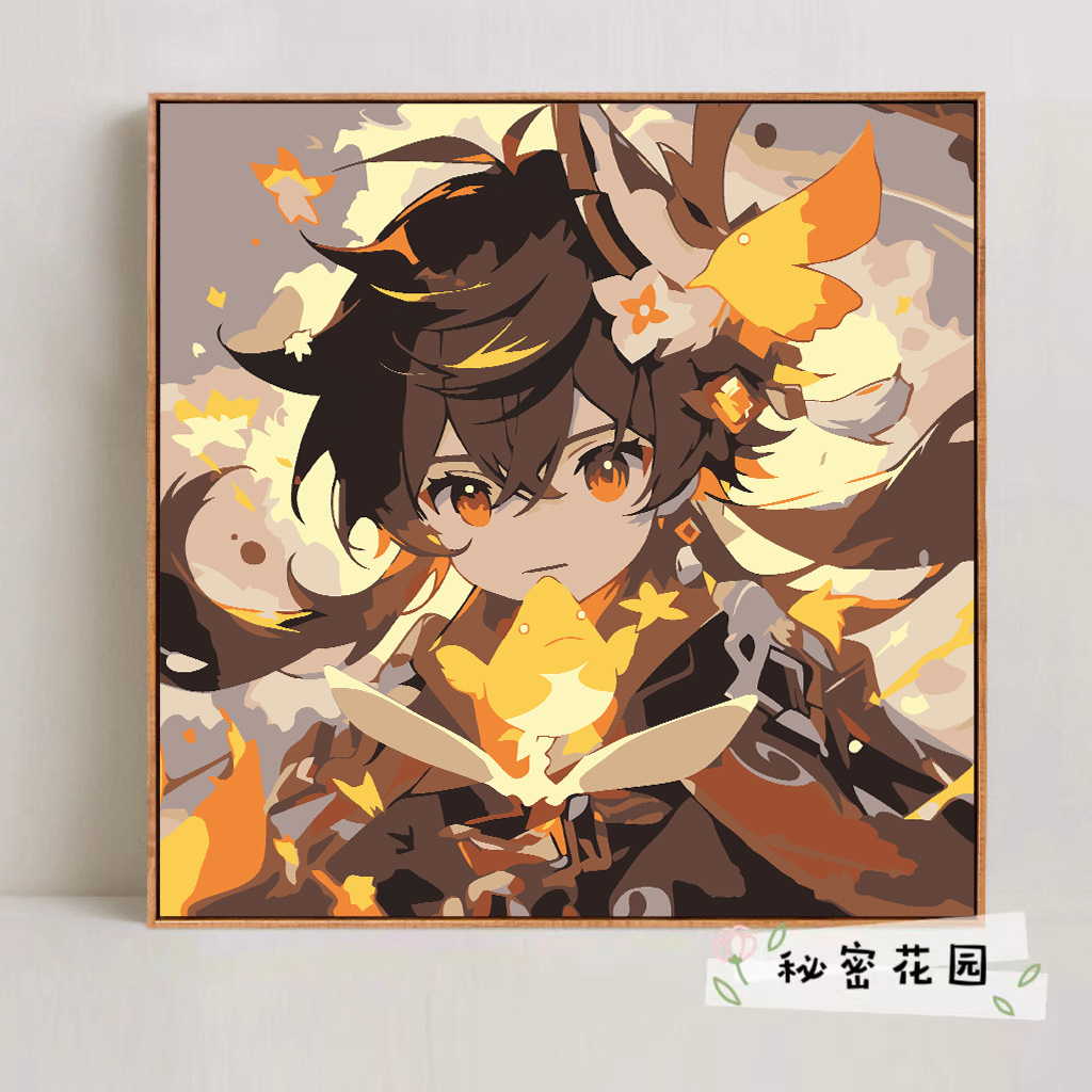 FC272 / 20*20cm バックボード + ペイント + ブラシ