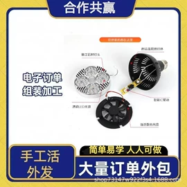 电子组装加工;照明加工;饰品加工