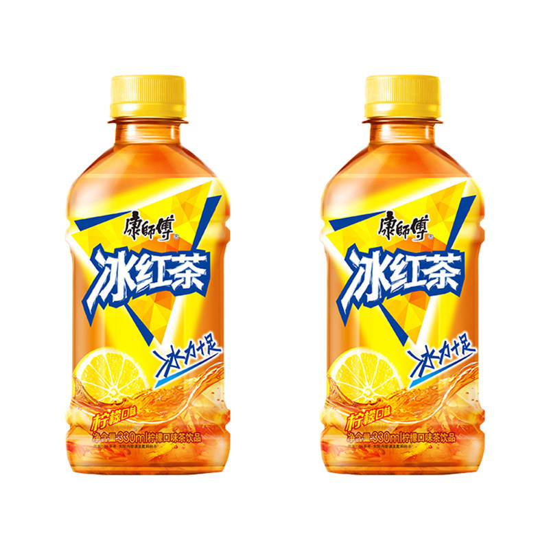 康师傅饮料330ml*2瓶多口味冰红茶绿茶酸梅汤冰糖雪梨|undefined