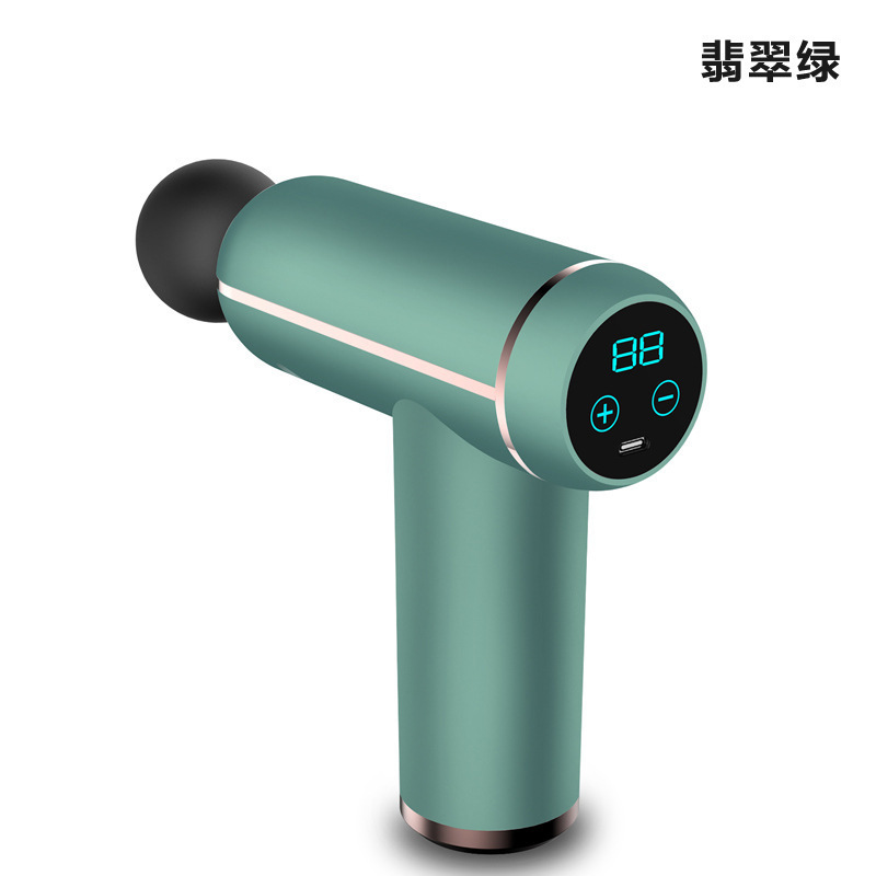 跨境脉冲筋膜枪肌肉深度冲击脉络迷你电动按摩亚马逊按摩器颈摩枪|undefined
