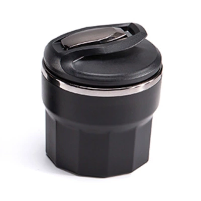Ashtray, Household Ashtray, Car Supplies – Car ashtray - a08-titanium-black-low-profile-h115outer-diameter-77mm