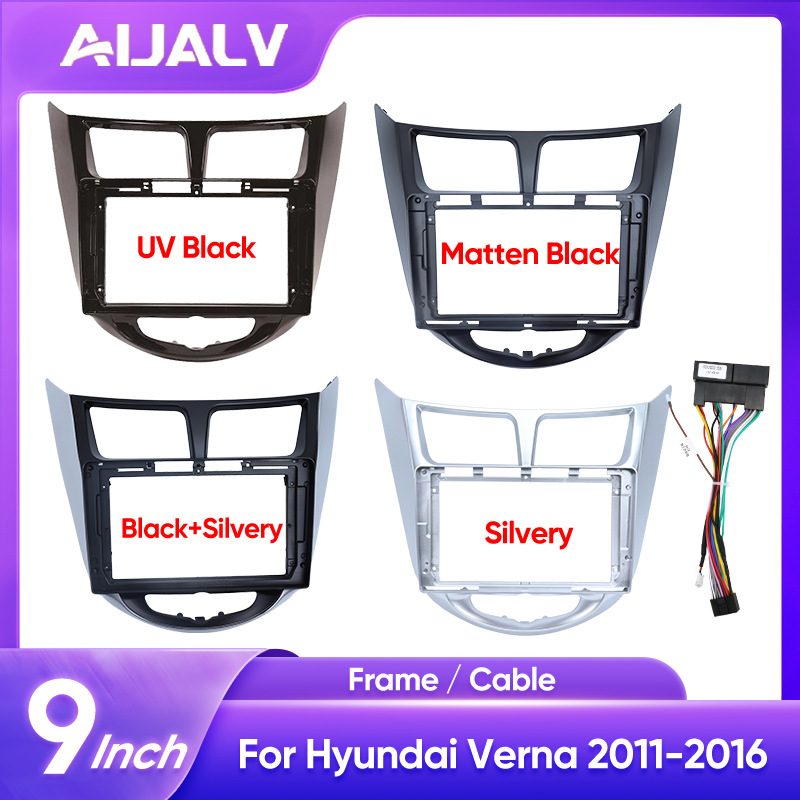 9inch Android Universal Car Navigator Dvd Suitable for Hyundai Rena Verna Face Frame Panel Modification Set