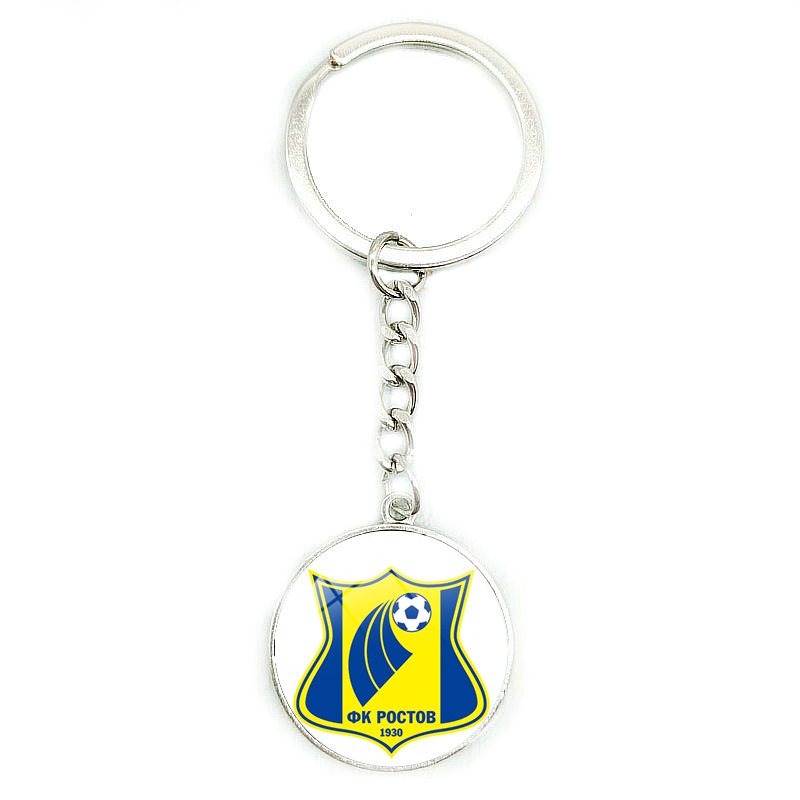 Serie A La Liga Bundesliga Premier League Ligue 1 Equipo de fútbol Emblema Tiempo Gema Llavero Colgante de coche Producción del equipo