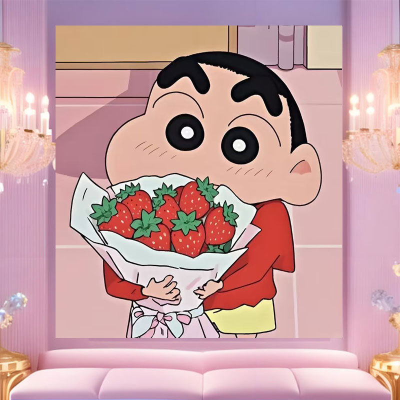 20 * 20 Crazy Zoo City pintura digital a mano diy dibujos animados pintura a mano Judith Decoration