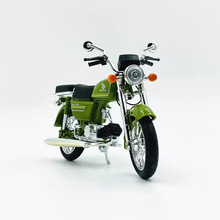 仿真复古合金嘉陵本田JH70摩托车模型摆件机车男孩礼物儿童玩具