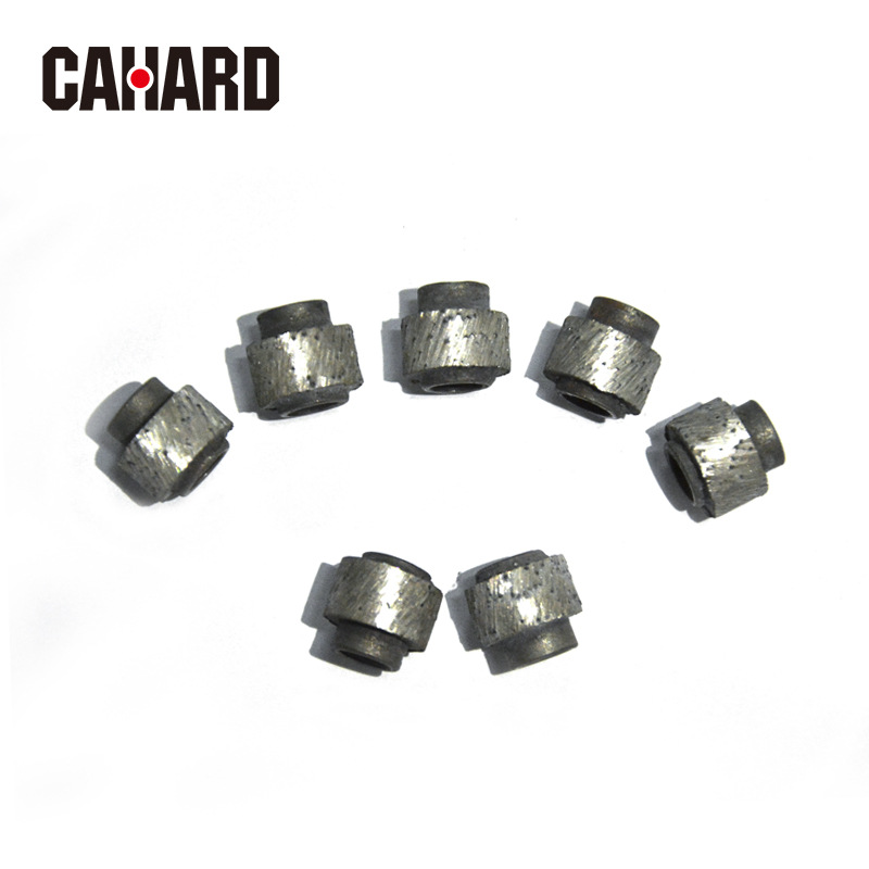 厂家批发烧结串珠金刚石绳锯串珠金刚石串珠绳锯配件