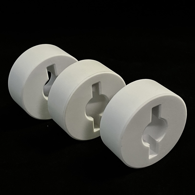 源头工厂生产氧化铝陶瓷滚轮锂电池窑炉用耐高温陶瓷辊轮热电偶