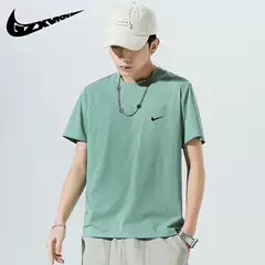 2025 Summer New Men's Short Sleeve T-Shirt, Hong Kong Style, Drop Shoulder, Combed Cotton 200g, Oversized