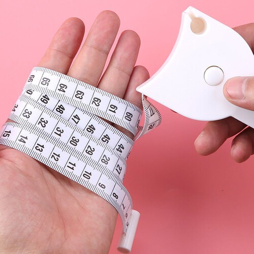 Measuring Tape for Three-Part Measurement, Special Waist Circumference Tape, Woven Fabric Tape for Arm, Leg, and Chest Measurements, Fitness Tape Measure, Manufacturer Wholesale