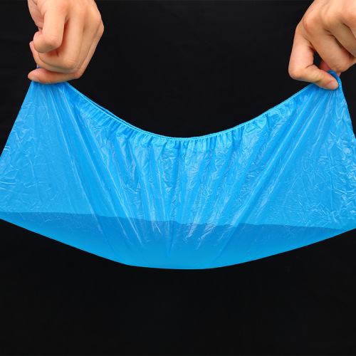 Super Thick Disposable Shoe Covers CPE Household Waterproof Indoor Anti-Slip Machine Room Unisex Universal Rain Waterproof Shoe Covers