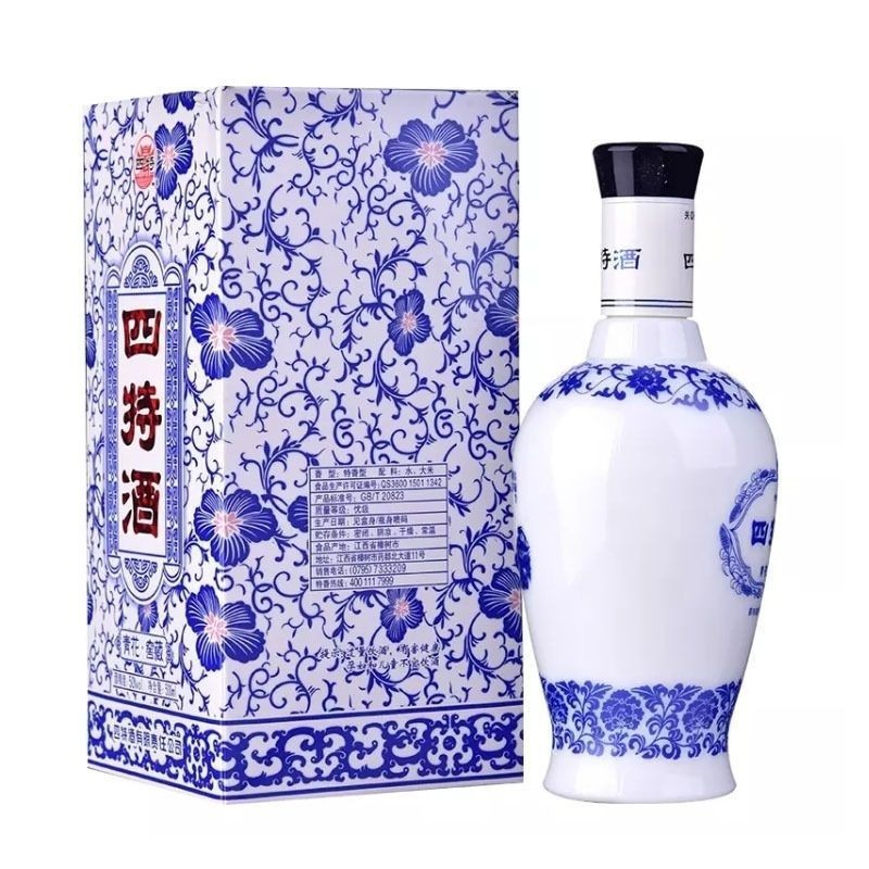 四特酒青花窖藏50度500ml*6瓶整箱装特香型白酒整箱包邮破损包赔