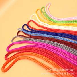 厂家直销彩色PP丙纶绳 环保优质手提绳家纺服装无纺布袋束口绳