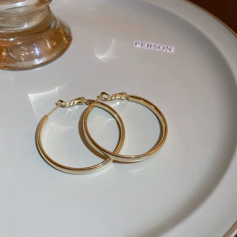 Earrings silver‑needle, simple elegant designs, lightweight, multiple styles and colors