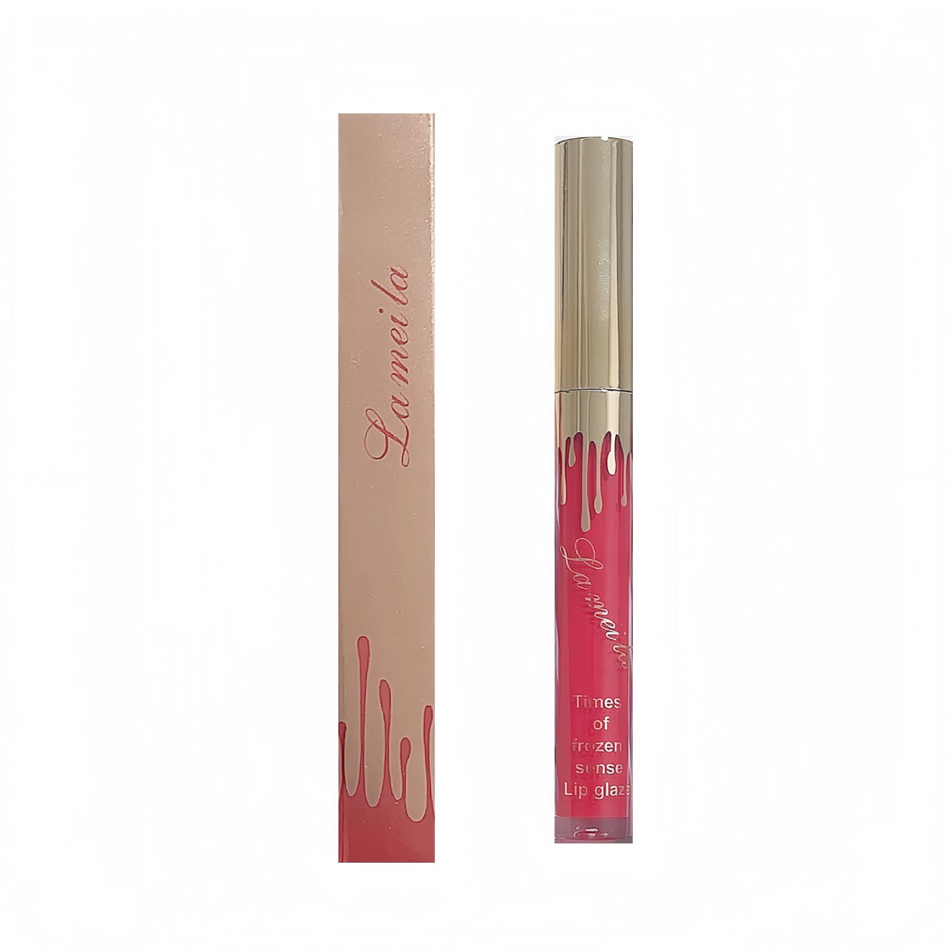 La Mela Matte lip gloss, moisturizing lip balm, 6 pieces, long-lasting effect
