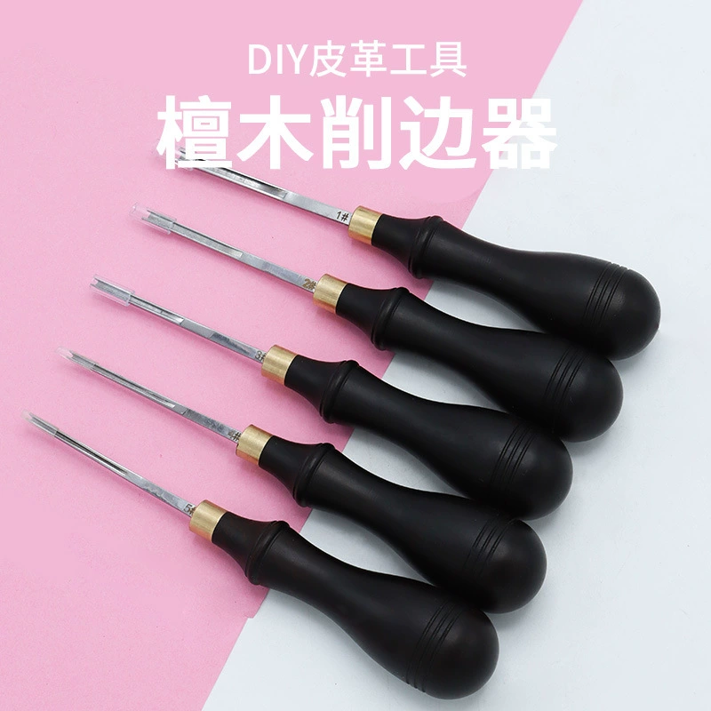 Штановое дерево обшивка режущий нож откидной нож diy ручной работы кожаный инструмент обшивка