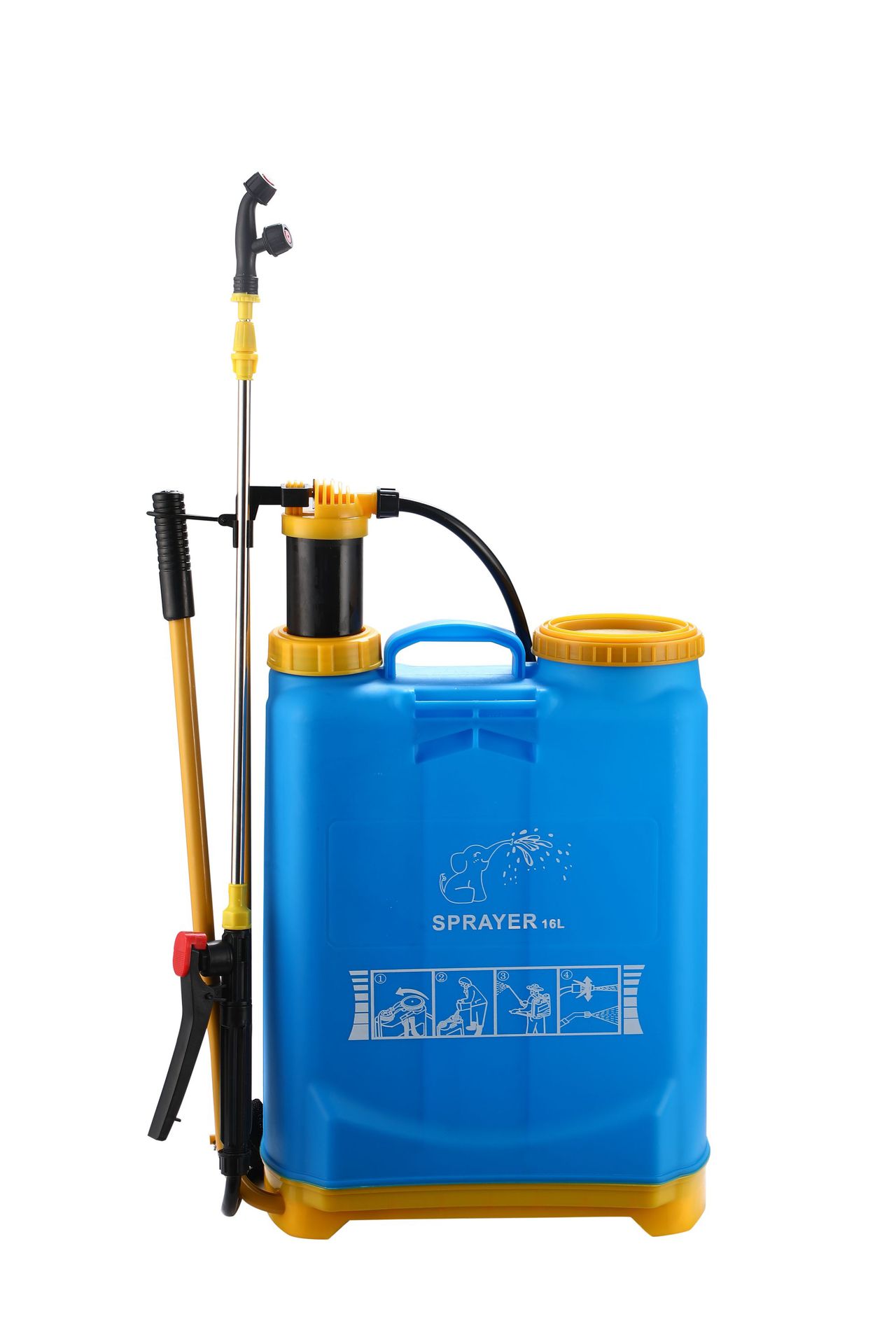 Pulverizador eléctrico de mochila, nuevo tipo de pulverizador de pesticidas, pulverizador manual, pulverizador desinfectante de alta presión, pulverizador de niebla para pesticidas.