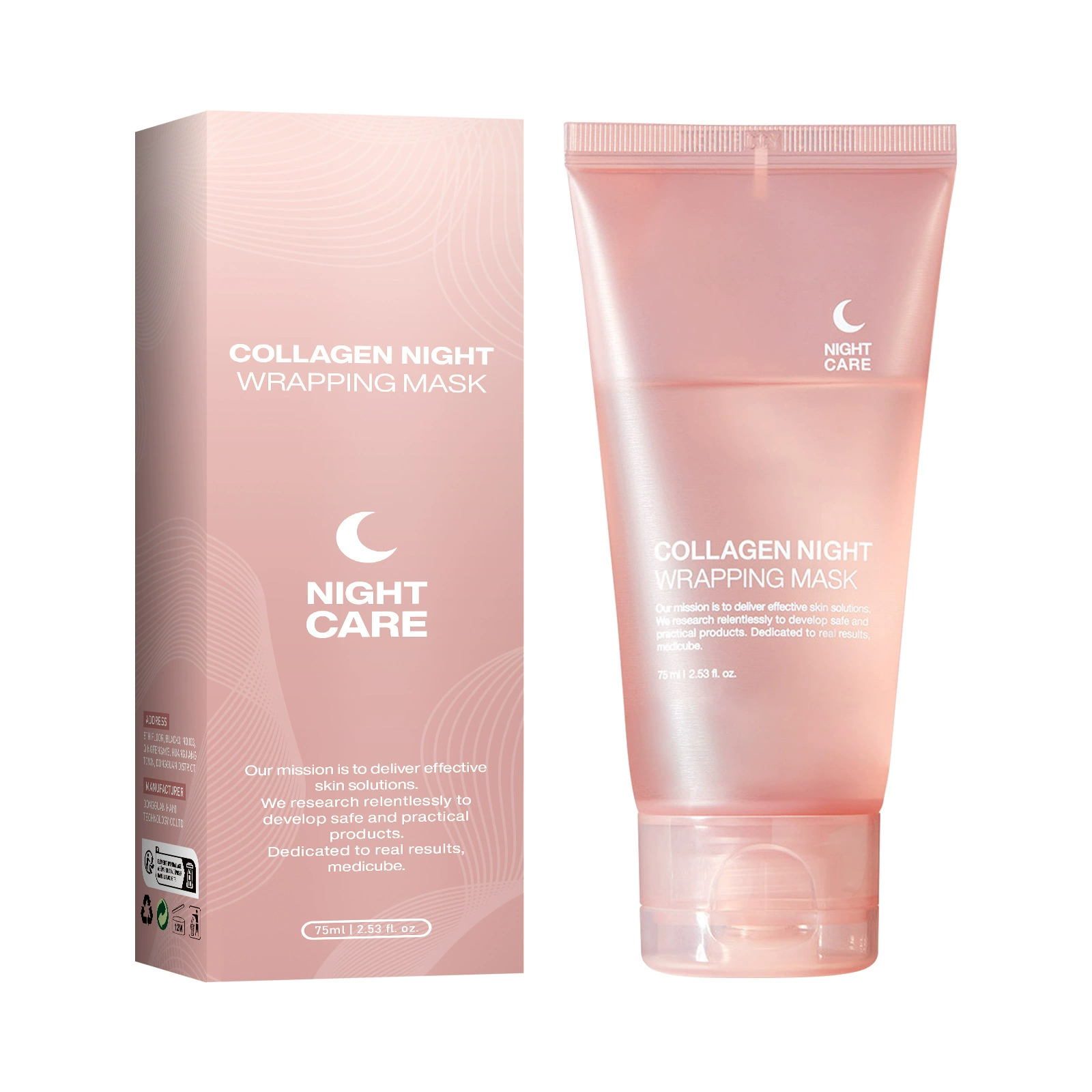 Detachable collagen...