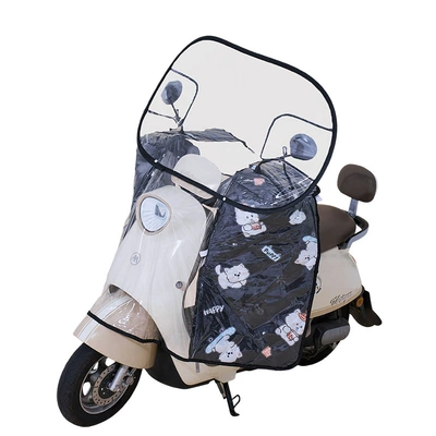 Universal Waterproof Transparent Front Windshield Motorcycle front windshield