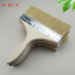 Wholesale hair brush, widened and thickened 12-inch paint brush, large size cleaning and finishing brush with back adhesive and waterproof bristles