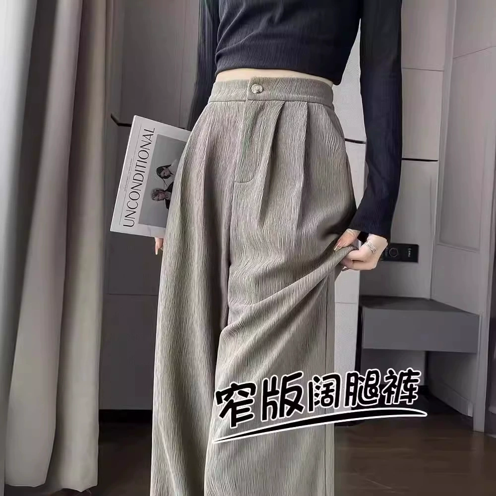 Classic suit jacket and high-waist trousers set, women, autumn leisure, high waist
