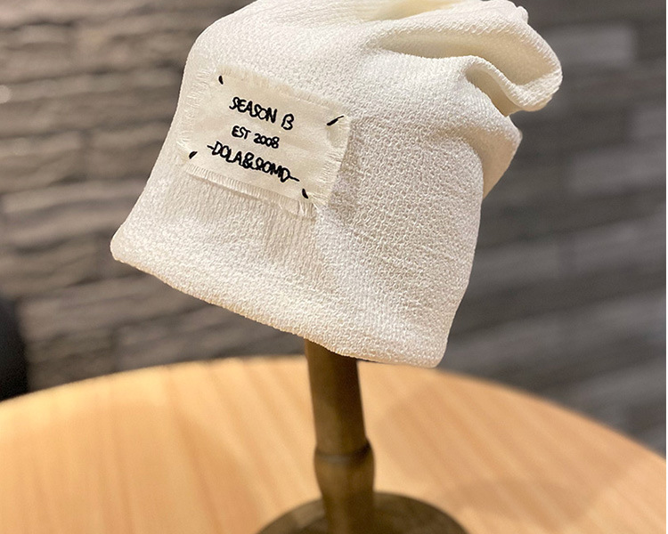 Cappello da confinamento da donna, sottile, autunno, nero, impilabile, grande, testa da donna, sottile, lavorato a maglia, foulard_voghion.com