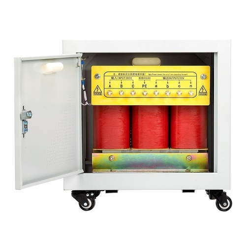 Shanghai Delixi switch 380V to 220V to 480/660 auto-coupling QSG100KVA three-phase dry-type transformer