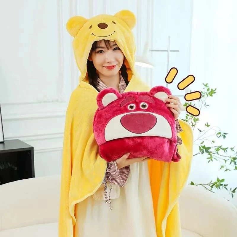 Накидка с рисунком, шаль, кондиционер, рыба-клоун, милая плюшевая игрушка, одеяло, обеденный перерыв, диван, подушка для козырька, сон