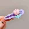 Fuchsia hairpins, hairgrip, accessory, cute bangs, 2 carat