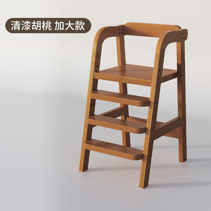 子供用ダイニングチェア木製宝家庭用ハイスツール無垢材ダイニングチェア拡張リフト大型子供用成長シート卸売|undefined