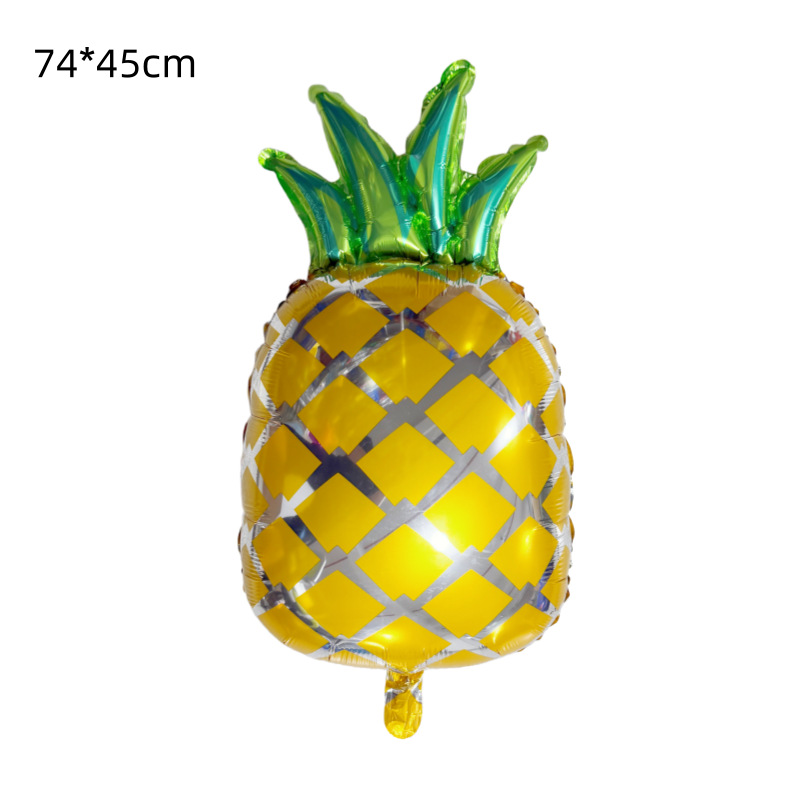 México fiesta de verano decoración fruta globo tropical cactus piña sandía taco fresa película de aluminio globo