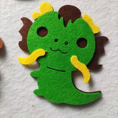 不织布毛毡挂件制品卡通创意装饰毛毡挂饰幼儿园儿童diy毛毡墙贴