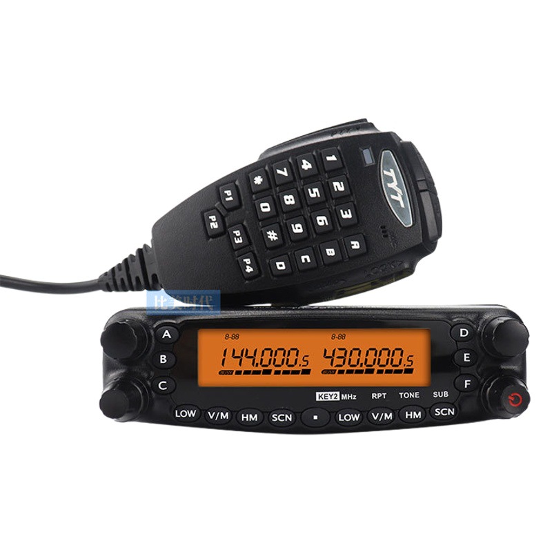 Tyt teyitong TH-7800 vehículo radio walkie-talkie UV de doble segmento de alta potencia vehículo plataforma barco Auto-conducción equipo todoterreno