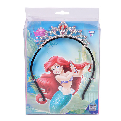 Disney Princess Elsa Crown Tiara Girls Set Bracelet Girls Jewelry Frozen Headband Toy