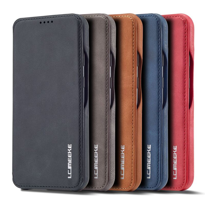 Suitable for Samsung A54 5g Flip Phone Leather Case S26Ultra Retro Card-Inserting Wallet Protective Case Anti-Fall
