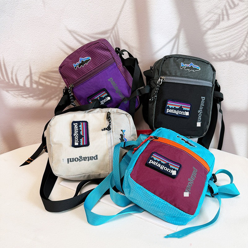 Pata Patagonia's new trendy brand spring and autumn outdoor sports shoulder bag, casual waterproof crossbody bag for men and women Pata Patagonia's new trendy brand spring and autumn outdoor sports shoulder bag, casual waterproof crossbody bag for men and women