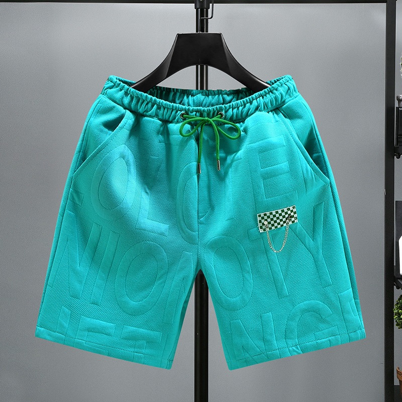 Plus Size Men's Summer Loose Shorts Trendy Five-Point Beach Pants Casual Mid-Length Fashion_viptrois.com