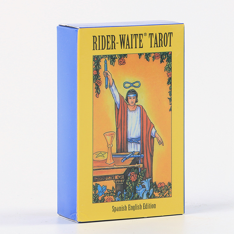 Rider Waite Tarot Karten Spanisch-englisch Spielkarten Set_voghion.com