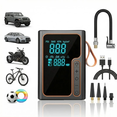 Hava nasosu: Pump, Motorcycle Tire Emergency