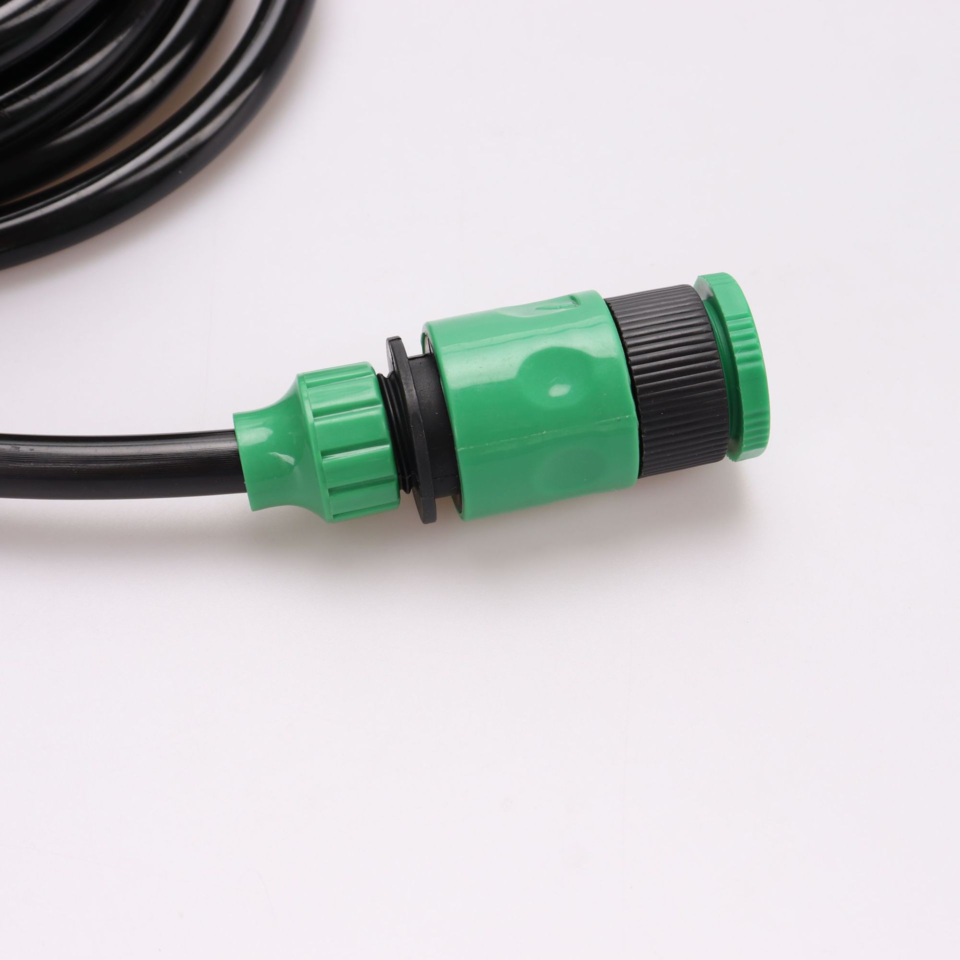 Tipo de bloqueo de bricolaje, micro aspersor ajustable, eliminación de polvo en el sitio, juego de aspersores atomizados, sistema de riego automático de 812 tubos