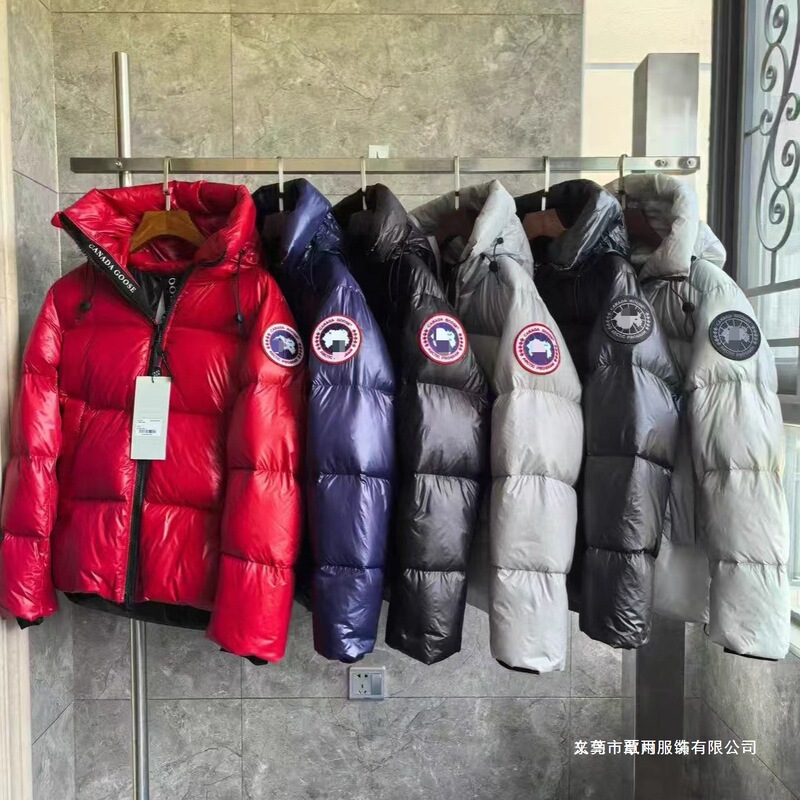 2025 Canada Goose Glossy Hooded down Jacket Black Unisex Loose Warm Puffer Coat 2252 2025 Canada Goose Glossy Hooded down Jacket Black Unisex Loose Warm Puffer Coat 2252