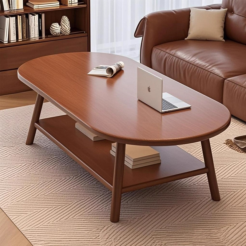 Coffee Table, Antique Style, Simple Living Room, High-End Table, Small Apartment, Sofa Side Tea Table, Rental House, Simple Small Table