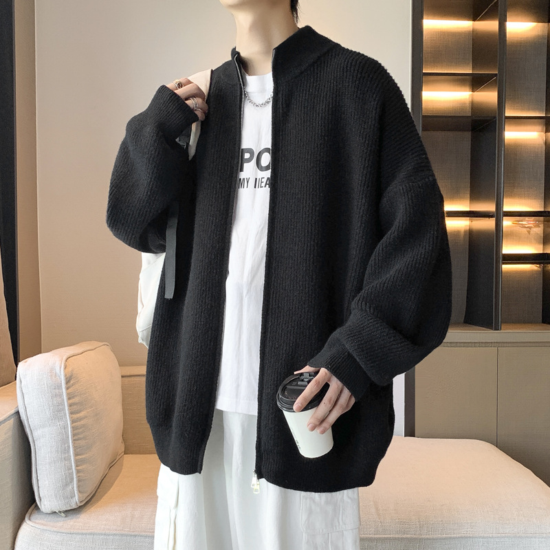 Autumn quality men's Japanese cardigan