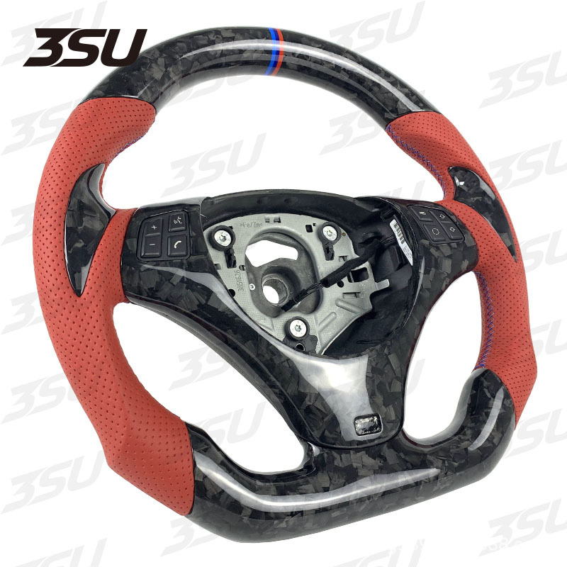 Suitable for Bmw E81E82E87E88E90E91E92E93 M3M4 Upgraded Sports Carbon Fiber Steering Wheel