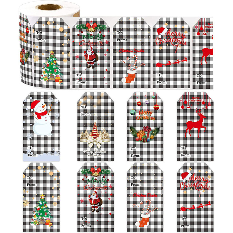300貼り/包装シールクリスマス祭り装飾ギフトシリーズステッカーラベル|undefined