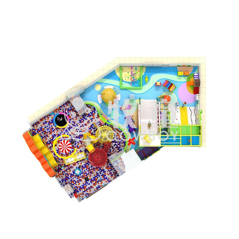 Nuevo Naughty Castle planificación y diseño padre-hijo restaurante equipo de expansión interior fabricante de instalaciones de parque infantil interior